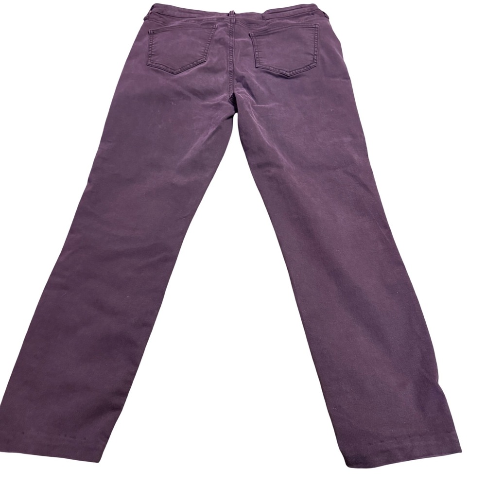 Buffalo David Bitton Hanna Jeans High Rise Skinny Stretch Pants Purple 12‎ 32x26